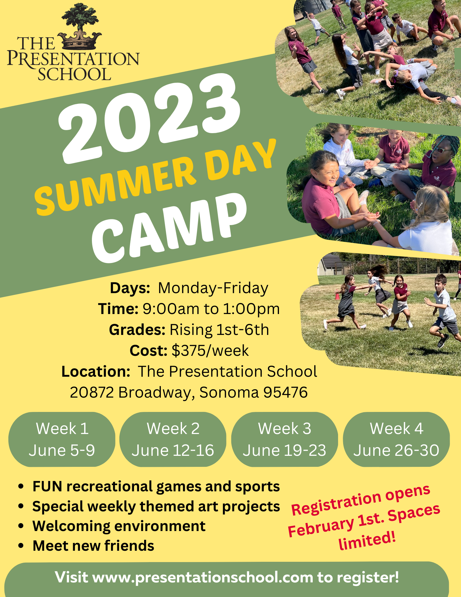 Presenting Pieces of Me Summer Camp 2023 – Known and Loved